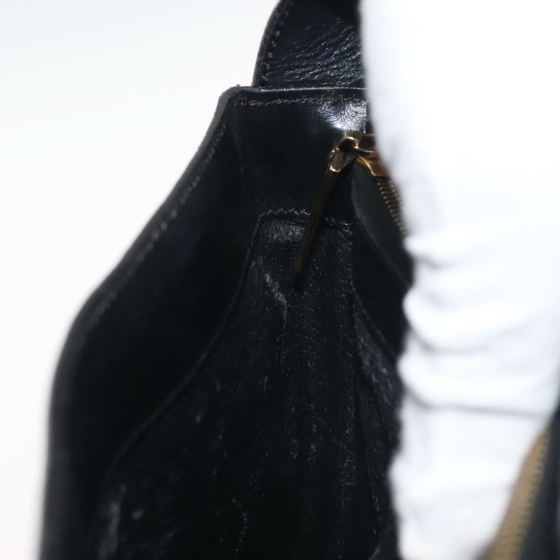 【日本直送】CELINE Macadam帆布肩背包 PVC皮革 黑色 金色 正品 142805-21