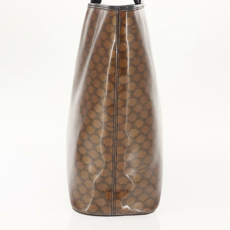 【日本直送】CELINE Macadam帆布手袋 棕色金色 正品 142800-2