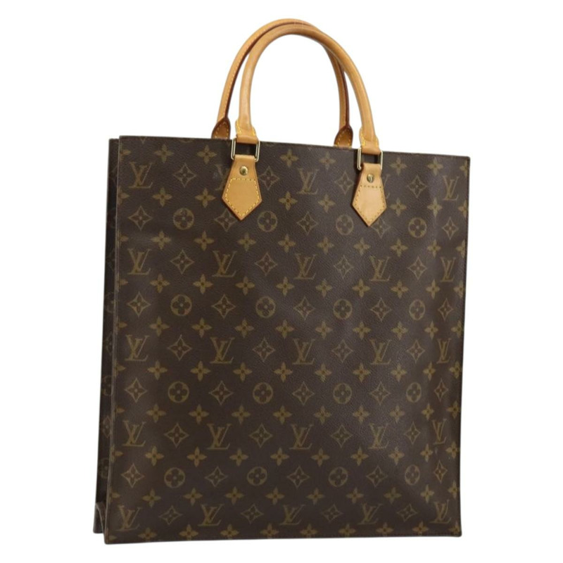 【日本直送】路易威登 Monogram Sac Plat 手提包 M51140 LV 正品 142773-0