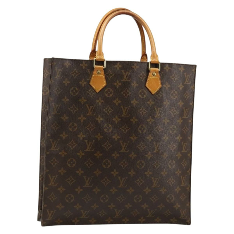 【日本直送】路易威登 Monogram Sac Plat 手提包 M51140 LV 正品 142812-0