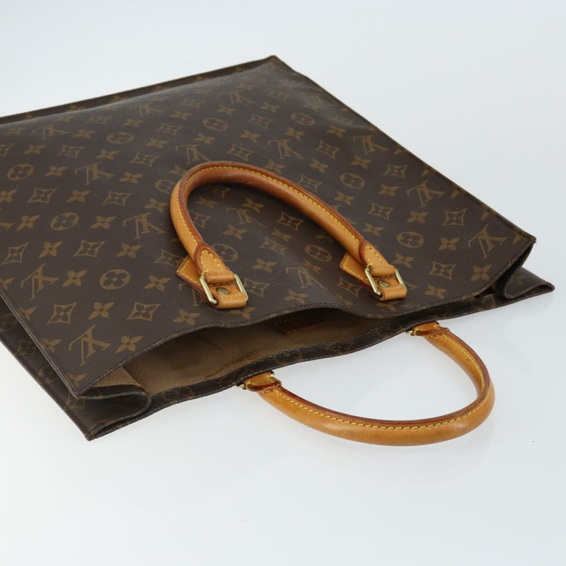 【日本直送】路易威登 Monogram Sac Plat 手提包 M51140 LV 正品 142812-5