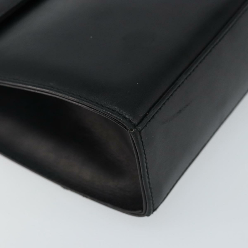 【日本直送】Salvatore Ferragamo Gancini 皮革肩背包 黑色 金色 正品 142822-13