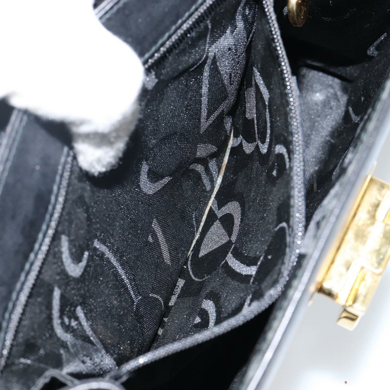 【日本直送】Salvatore Ferragamo Gancini 皮革肩背包 黑色 金色 正品 142822-19