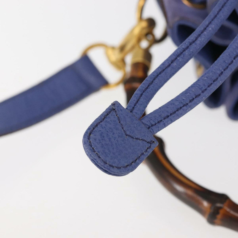 【日本直送】GUCCI 竹節手提包 麂皮 兩用 紫金色 001 2865 1657 正品 BA5970-6