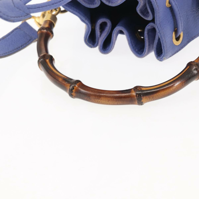 【日本直送】GUCCI 竹節手提包 麂皮 兩用 紫金色 001 2865 1657 正品 BA5970-7