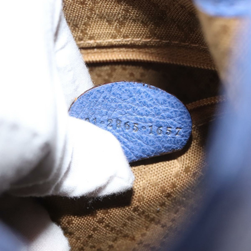 【日本直送】GUCCI 竹節手提包 麂皮 兩用 紫金色 001 2865 1657 正品 BA5970-11