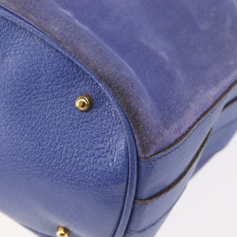 【日本直送】GUCCI 竹節手提包 麂皮 兩用 紫金色 001 2865 1657 正品 BA5970-16