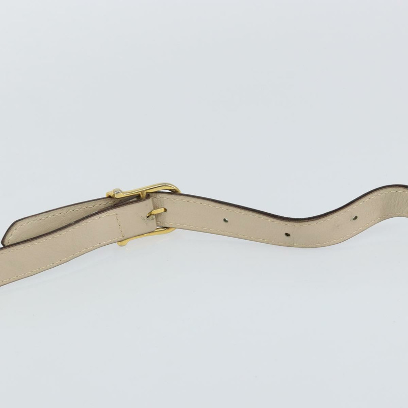 【日本直送】CELINE 皮革單背包 米色 金色 正品 142806-13