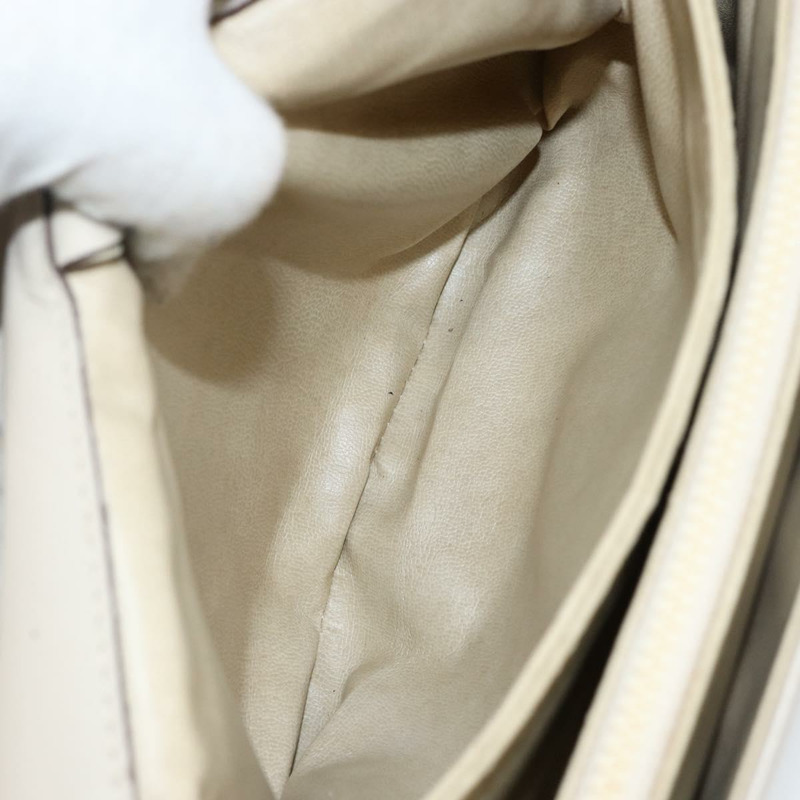 【日本直送】CELINE 皮革單背包 米色 金色 正品 142806-20