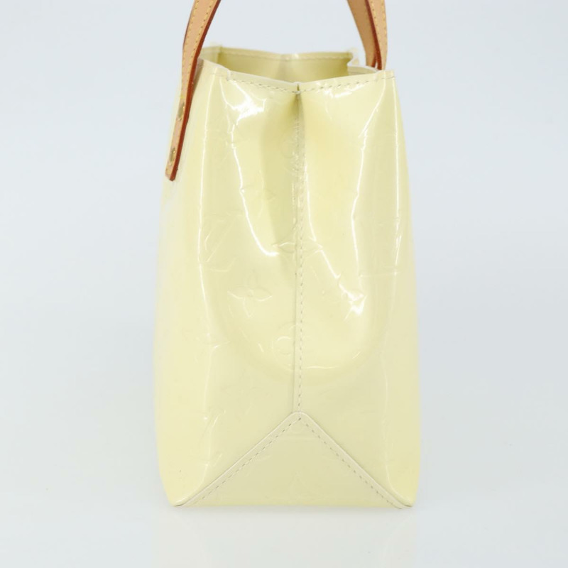 【日本直送】路易威登 Monogram Vernis Reade PM 手提包 Perle M91336 LV Auth 142816-2