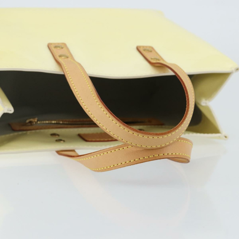 【日本直送】路易威登 Monogram Vernis Reade PM 手提包 Perle M91336 LV Auth 142816-6