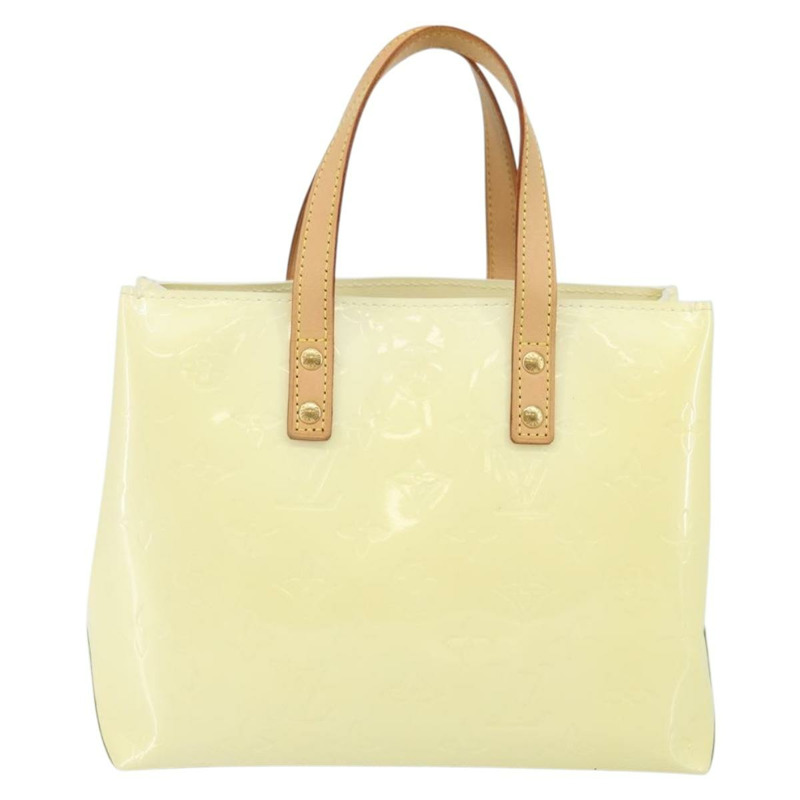 【日本直送】路易威登 Monogram Vernis Reade PM 手提包 Perle M91336 LV Auth 142816-12