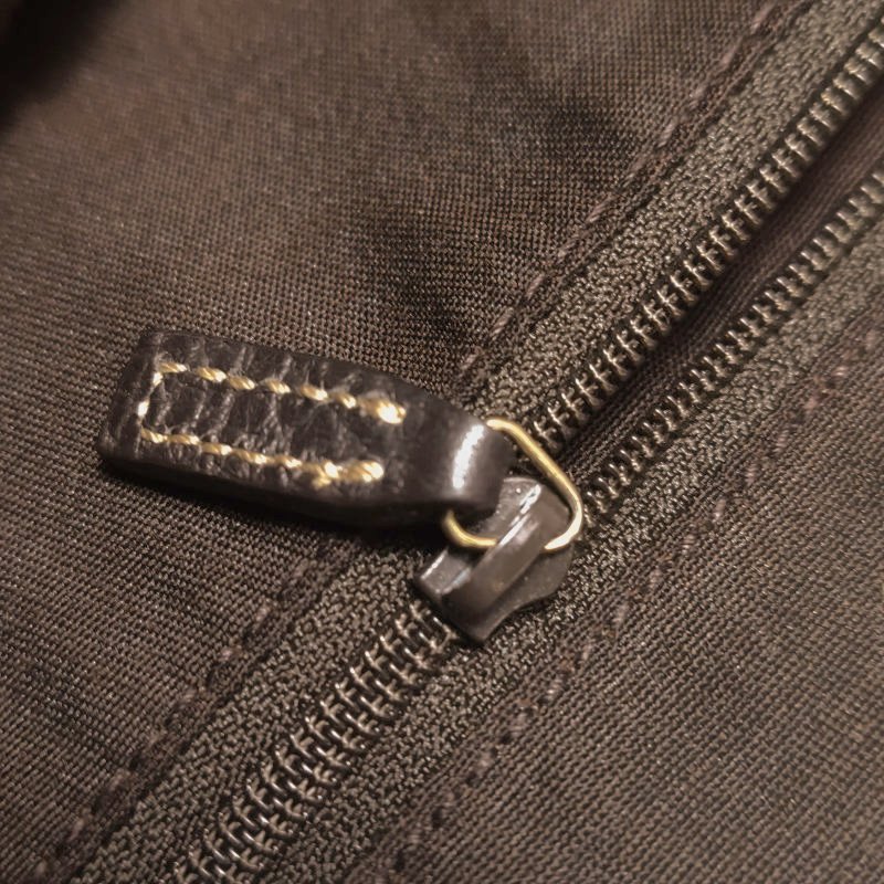 Gucci 牛皮雙G老花底角加固拉鏈單肩包-12