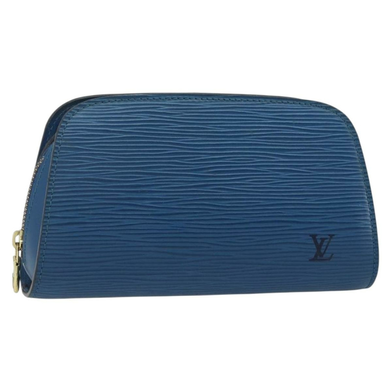 【日本直送】路易威登 Epi Dauphine PM 手拿包 藍色 M48445 LV 正品 142961-0