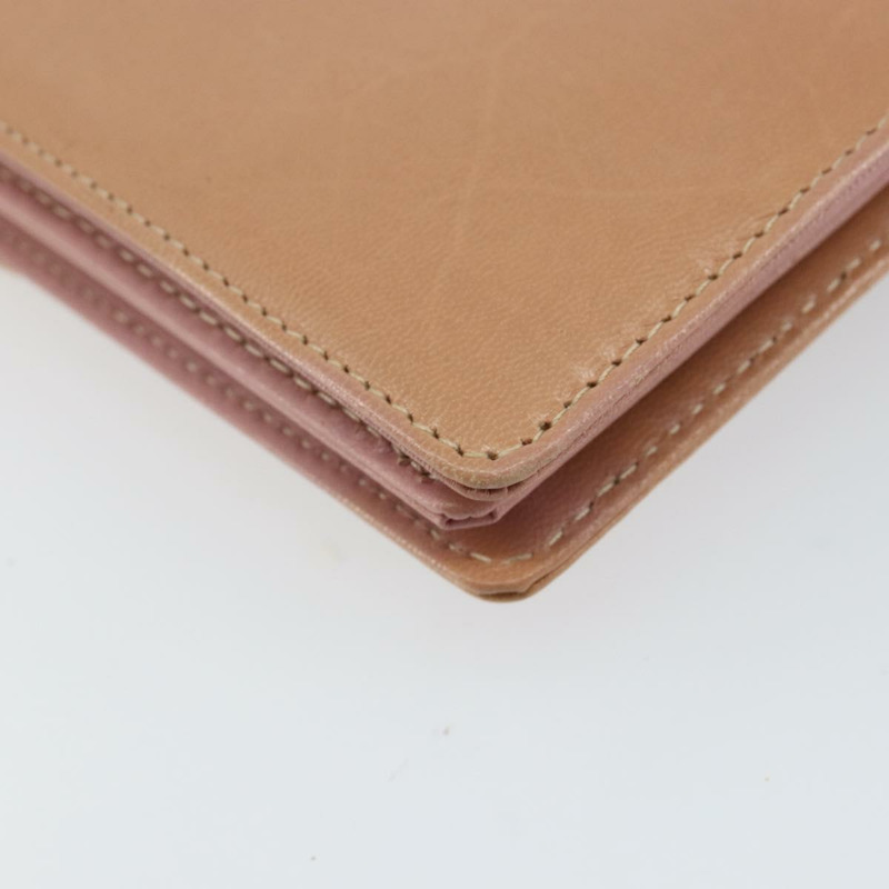 【日本直送】FENDI 粉紅銀色皮革肩背包 正品 142903-16