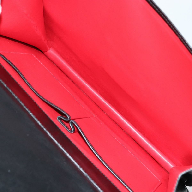 【日本直送】CELINE 手提包 皮革 黑色 金色 正品 142890-21