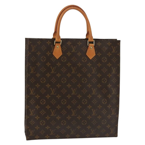 路易威登 Monogram Sac Plat 手提包 M51140 LV 正品 142923