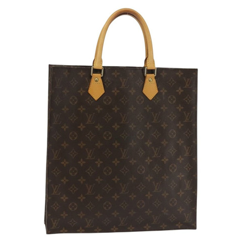 路易威登 Monogram Sac Plat 手提包 M51140 LV 正品 142922