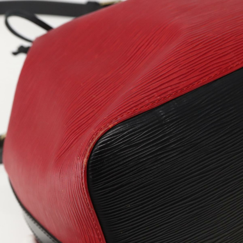 【日本直送】路易威登 Epi Petit Noe 雙色肩背包 黑紅 M44017 LV 正品 142857-13