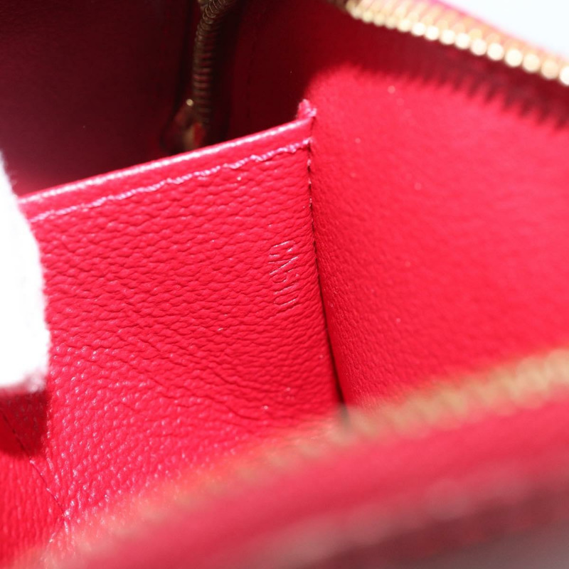 【日本直送】路易威登 Vernis Rayure Pochette 化妝品 Pomme D'amour M91721 正品 142996-11
