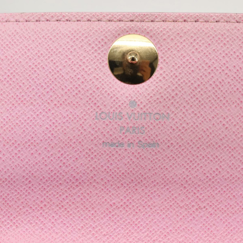 【日本直送】路易威登 Multicolor Portefeuille Sarah 錢包 白色 M93532 LV Auth 143004-16