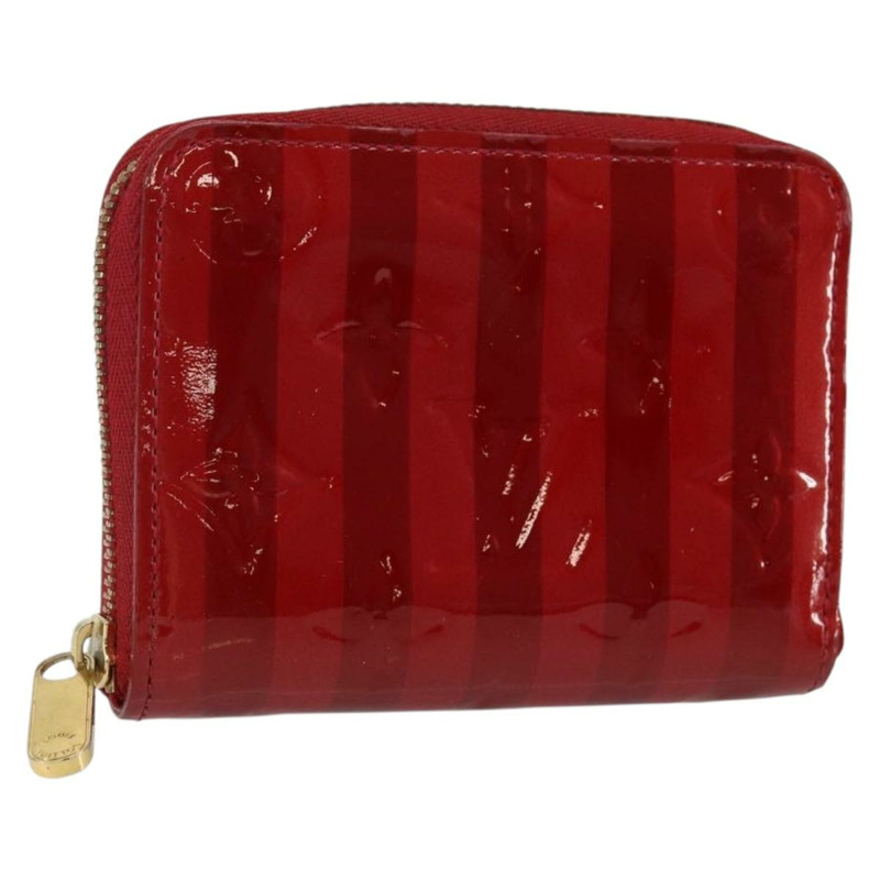 【日本直送】路易威登 Vernis Rayure Zippy 零錢包 Pomme D'amour M91720 LV 正品 143005-0