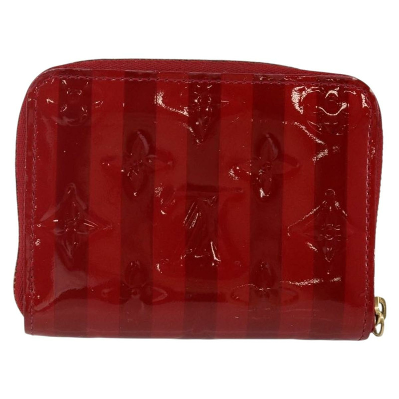 【日本直送】路易威登 Vernis Rayure Zippy 零錢包 Pomme D'amour M91720 LV 正品 143005-1