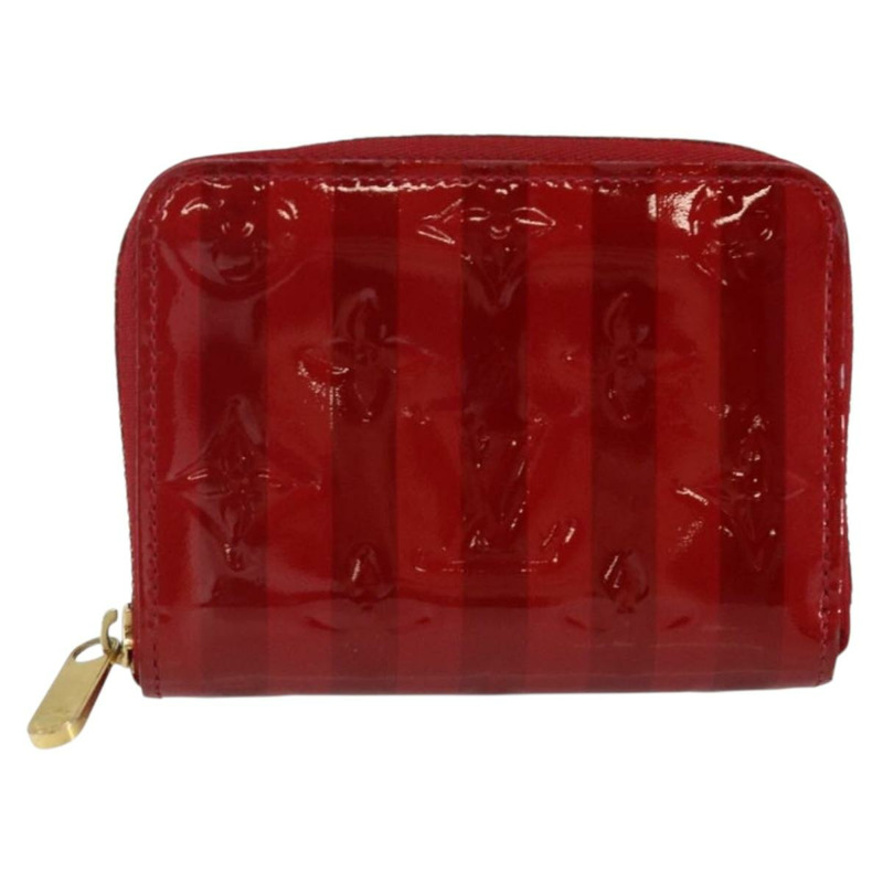【日本直送】路易威登 Vernis Rayure Zippy 零錢包 Pomme D'amour M91720 LV 正品 143005-12