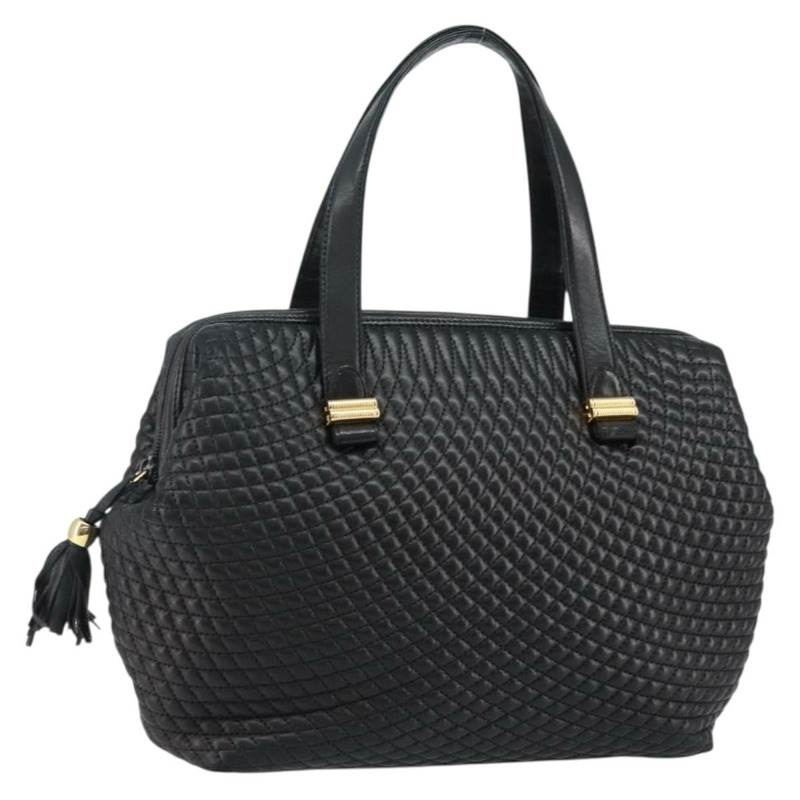 【日本直送】BALLY 手提包 皮革 黑色 金色 正品 BA6078-0