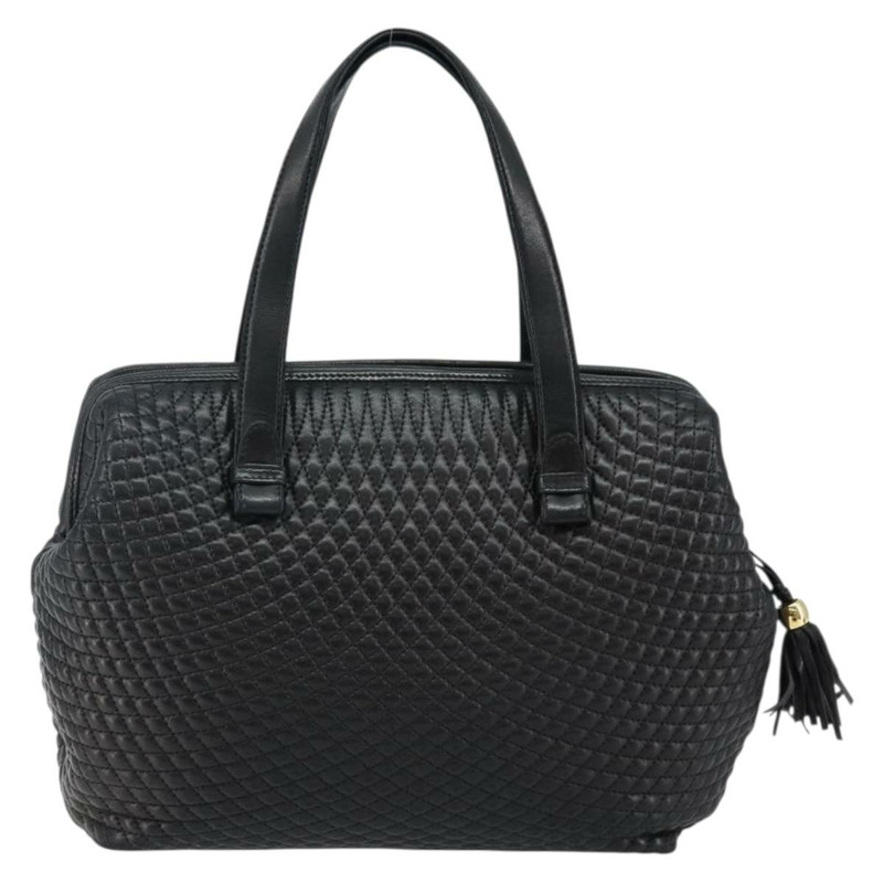 【日本直送】BALLY 手提包 皮革 黑色 金色 正品 BA6078-1