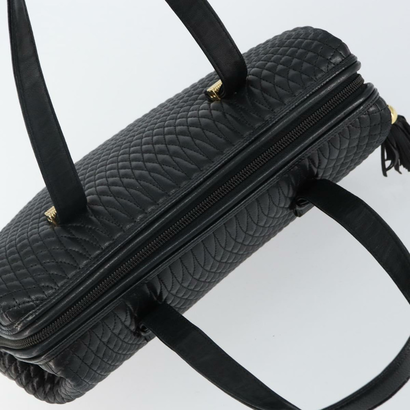 【日本直送】BALLY 手提包 皮革 黑色 金色 正品 BA6078-5