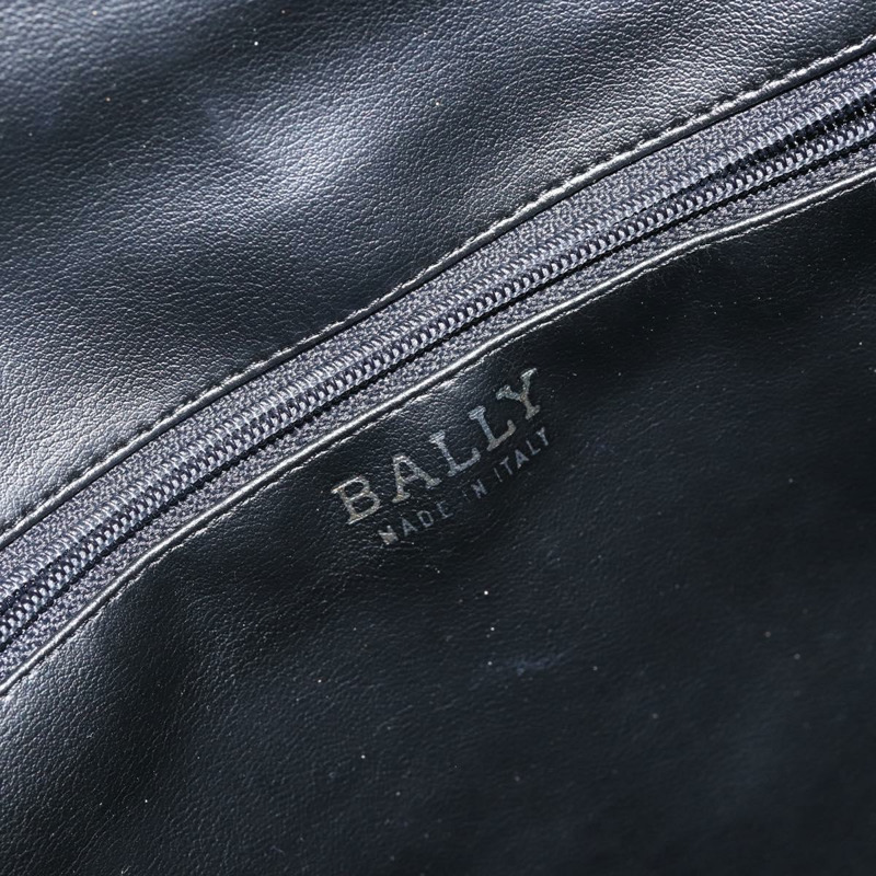【日本直送】BALLY 手提包 皮革 黑色 金色 正品 BA6078-16