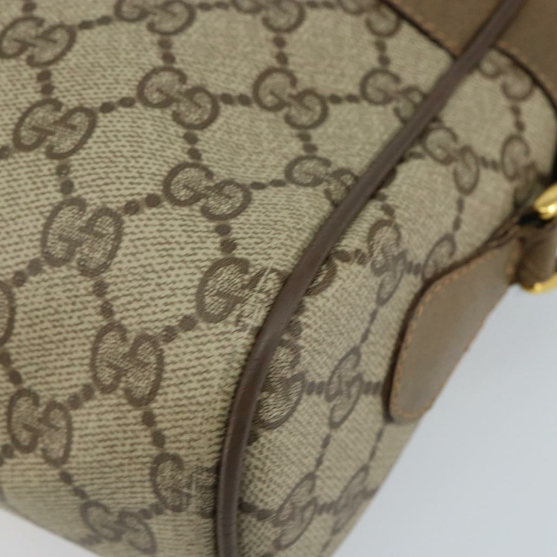 【日本直送】GUCCI GG Supreme Web Sherry Line 單肩包 PVC 米色 119 02 088 正品 BA6080-8