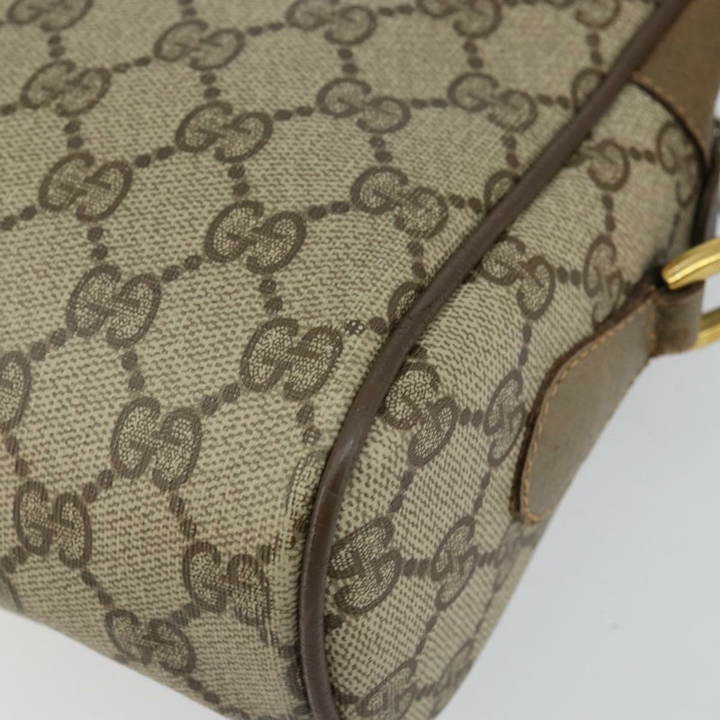 【日本直送】GUCCI GG Supreme Web Sherry Line 單肩包 PVC 米色 119 02 088 正品 BA6080-14