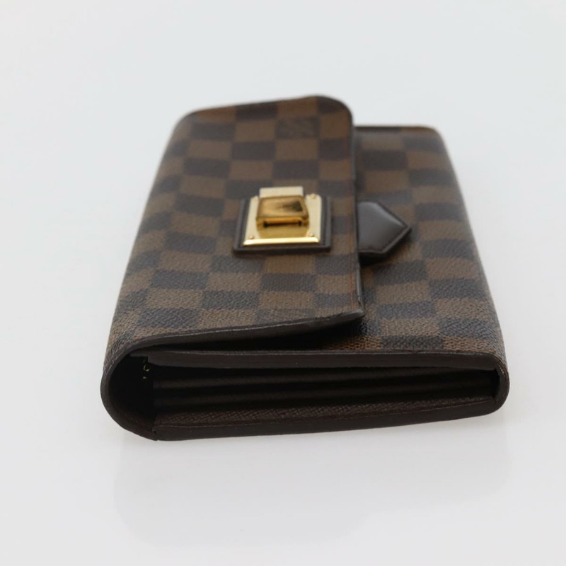 【日本直送】路易威登 Damier Ebene Portefeuille Roseberry 長皮夾 N63017 正品 130095-2
