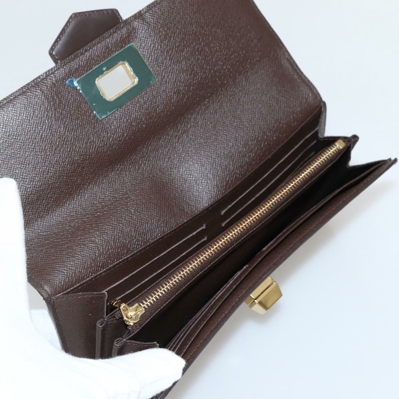 【日本直送】路易威登 Damier Ebene Portefeuille Roseberry 長皮夾 N63017 正品 130095-8