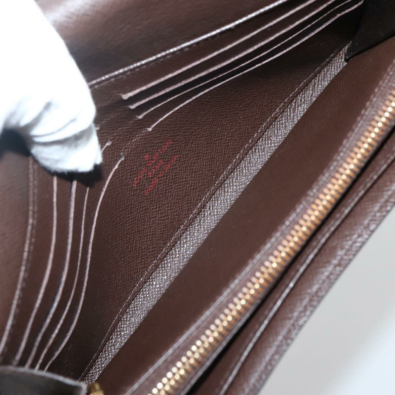 【日本直送】路易威登 Damier Ebene Portefeuille Roseberry 長皮夾 N63017 正品 130095-9