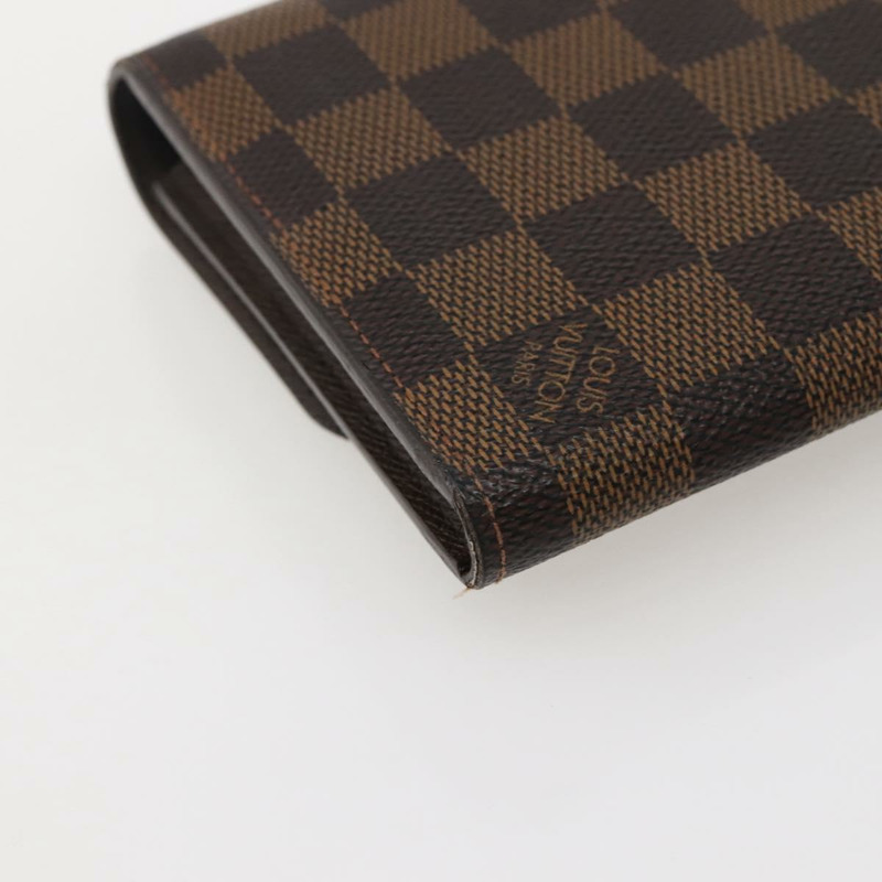 【日本直送】路易威登 Damier Ebene Portefeuille Roseberry 長皮夾 N63017 正品 130095-15
