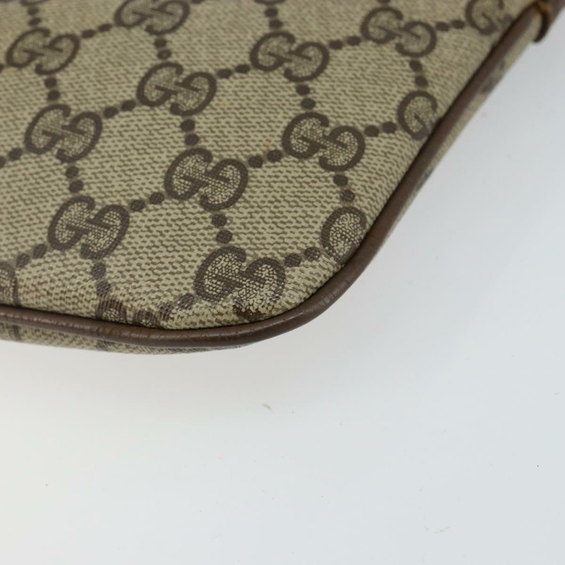 【日本直送】GUCCI GG Supreme Web Sherry Line 手提包 PVC 米色 金色 904 02 047 正品 130090-8