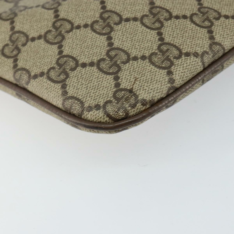 【日本直送】GUCCI GG Supreme Web Sherry Line 手提包 PVC 米色 金色 904 02 047 正品 130090-13