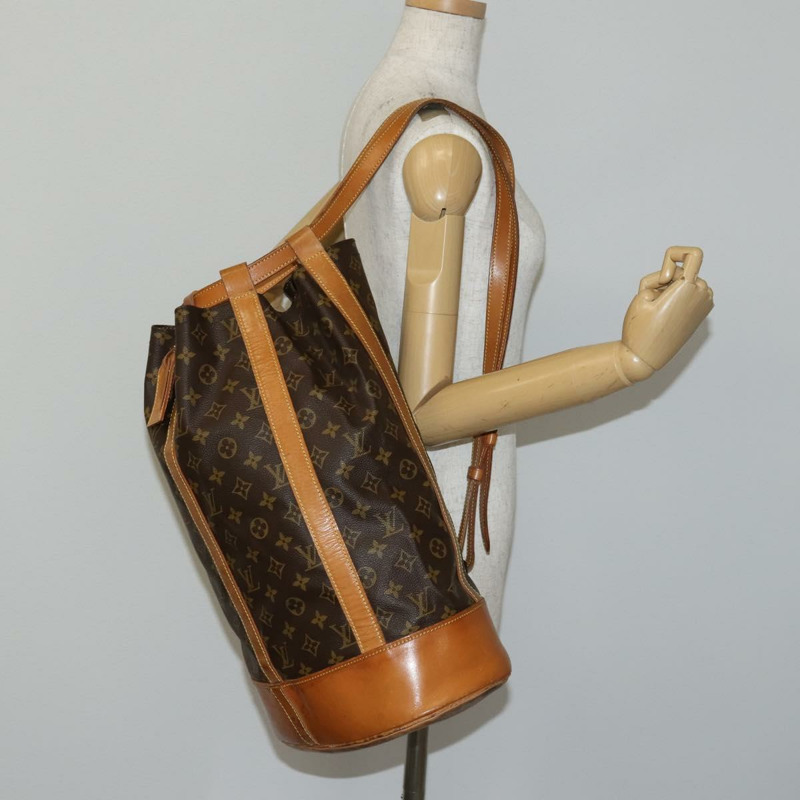 【日本直送】路易威登 Monogram Randonnee GM 肩背包 M42244 LV 正品 141520-20