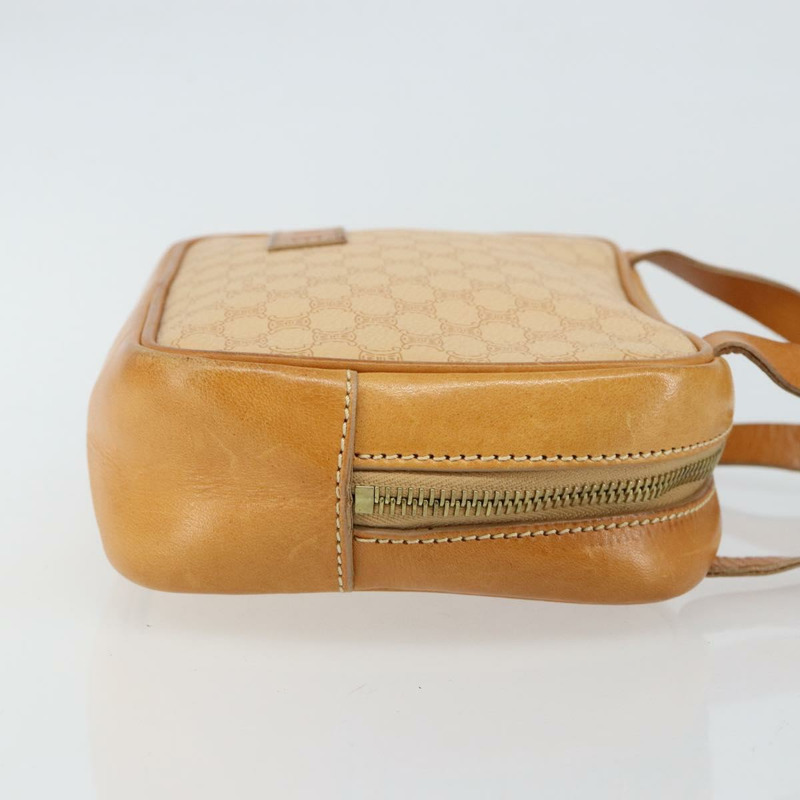 【日本直送】CELINE Macadam帆布手提包 PVC 米色 金色 正品 142798-2