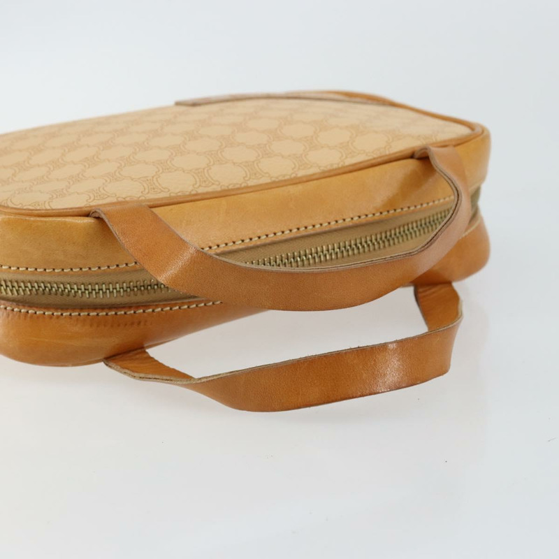 【日本直送】CELINE Macadam帆布手提包 PVC 米色 金色 正品 142798-6