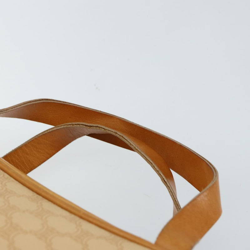 【日本直送】CELINE Macadam帆布手提包 PVC 米色 金色 正品 142798-7