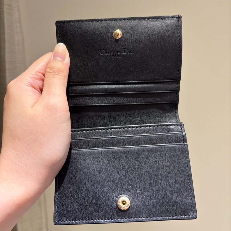 lady Dior短夾錢包-6