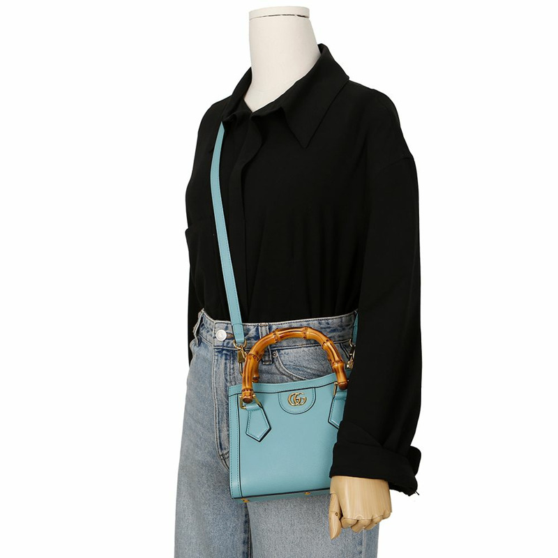 【包稅】GUCCI 戴安娜迷你手提單肩包 655661-8