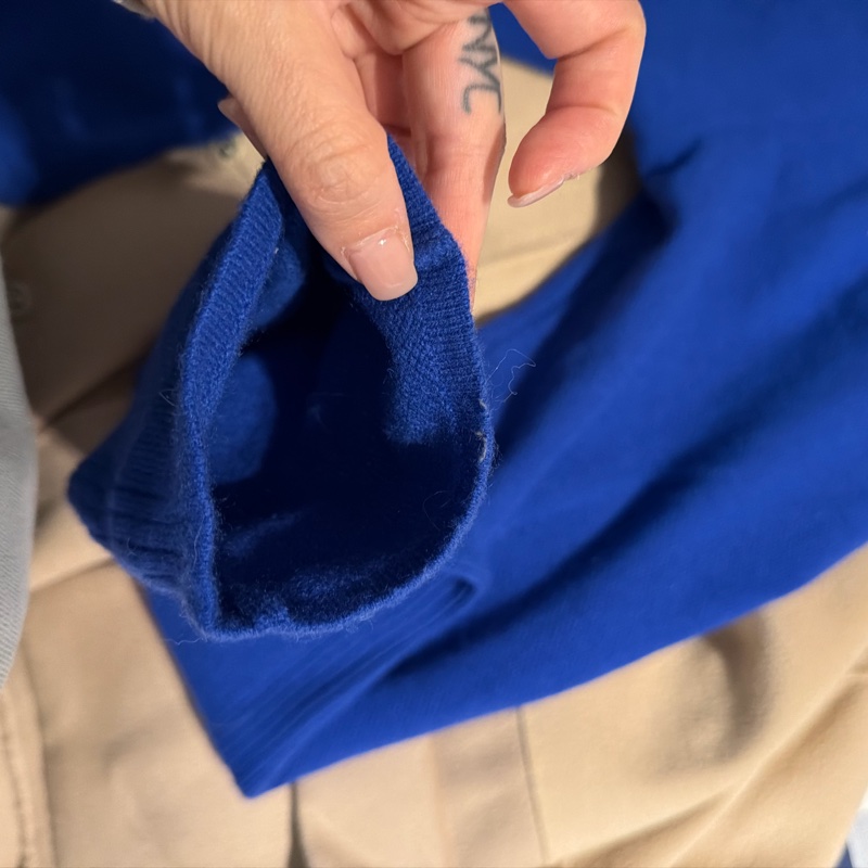 Chanel cashmere 高腰褲-3