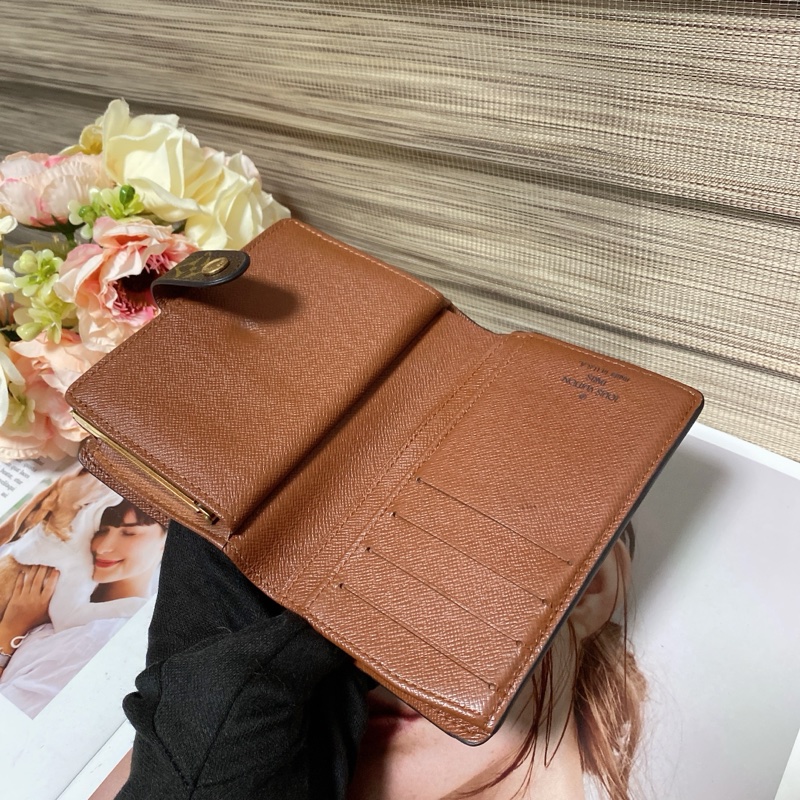 LV M61663蝴蝶扣中夾🏅-11