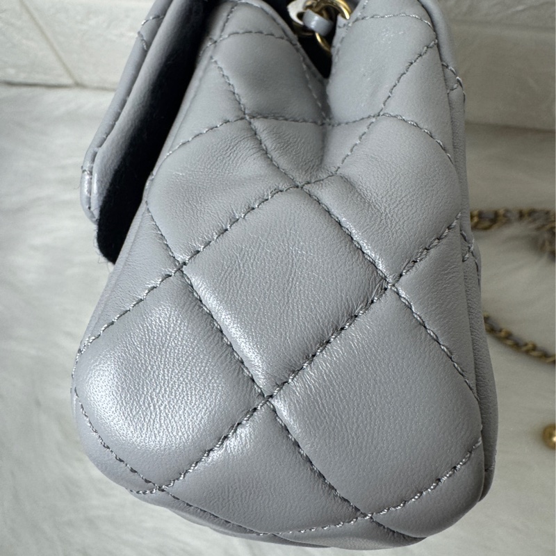 香奈兒金球coco20淺灰羊29開-7