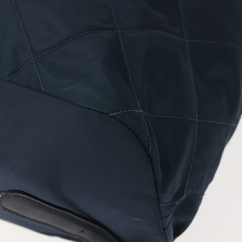 【日本直送】PRADA 雙肩包 尼龍 海軍藍 金色 正品 146671-16
